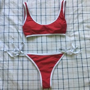 🍒Brand new cherry red bikini🍒